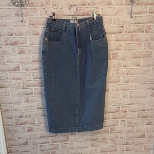 Classic Denim Skirt